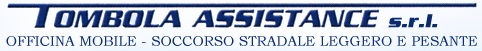 Tombola Assistance s.r.l. — Officina mobile, soccorso stradale leggero e pesante
